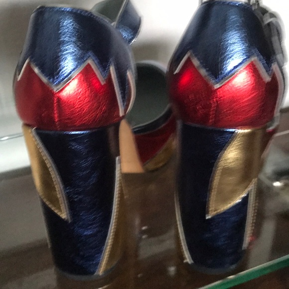 Marc Jacobs Tri-Color Metallic Platforms - Picture 4 of 10